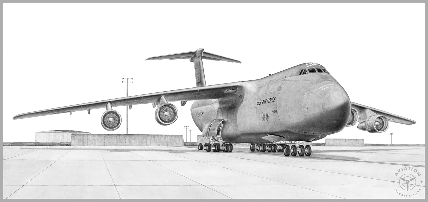 C-5 Galaxy | Premium Print
