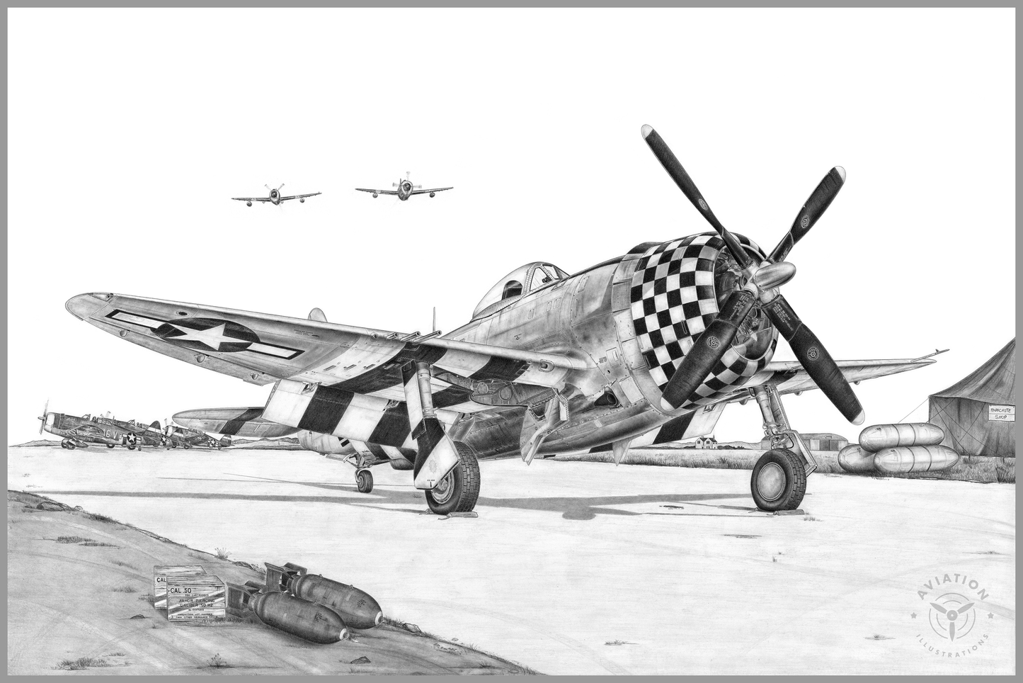 P-47D Thunderbolt | Premium Print