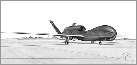 RQ-4B Global Hawk | Premium Print