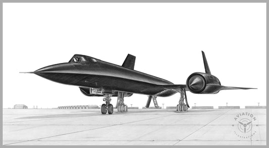 SR-71 Blackbird | Premium Print